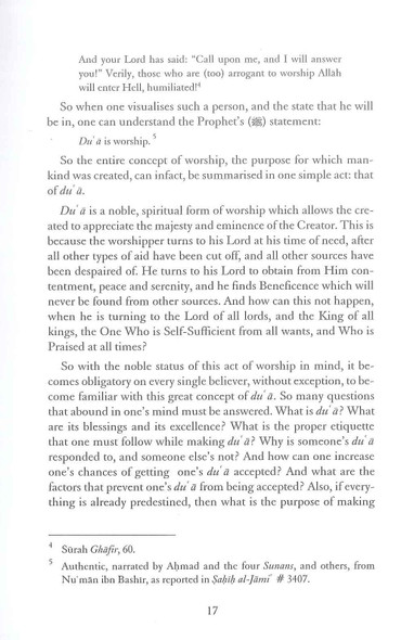 Dua - The Weapon of the Believer